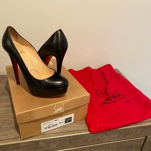 Christian Louboutin Bianca 140 Black Size 36.5